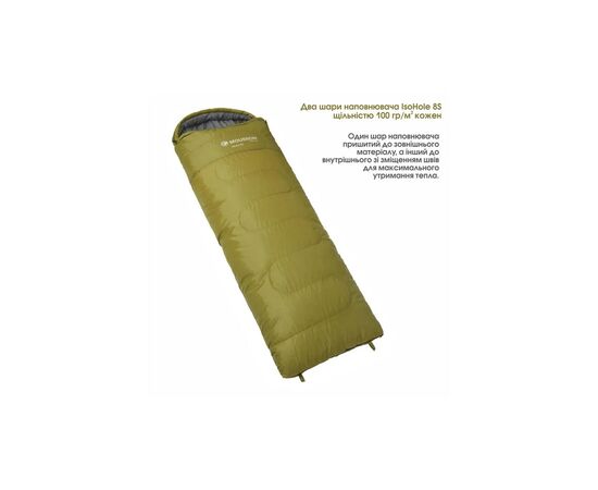 Спальный мешок Mousson RACE R Olive (10159), изображение 3 Спальный мешок Mousson RACE R Olive (10159), изображение 3