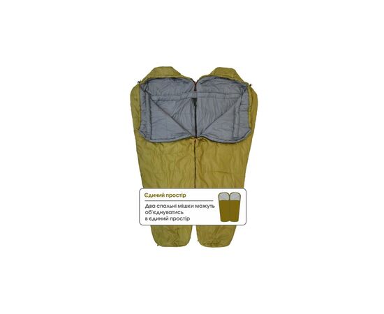 Спальный мешок Mousson RINGO R Olive (10163), изображение 11 Спальный мешок Mousson RINGO R Olive (10163), изображение 11