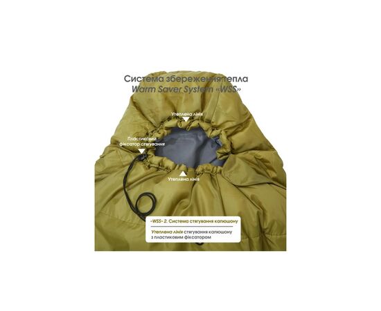 Спальный мешок Mousson RINGO R Olive (10163), изображение 5 Спальный мешок Mousson RINGO R Olive (10163), изображение 5