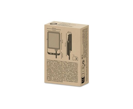 Прожектор LEDVANCE FL ESSENTIAL 10W 840 BK IP65 (4058075767935), изображение 7 Прожектор LEDVANCE FL ESSENTIAL 10W 840 BK IP65 (4058075767935), изображение 7