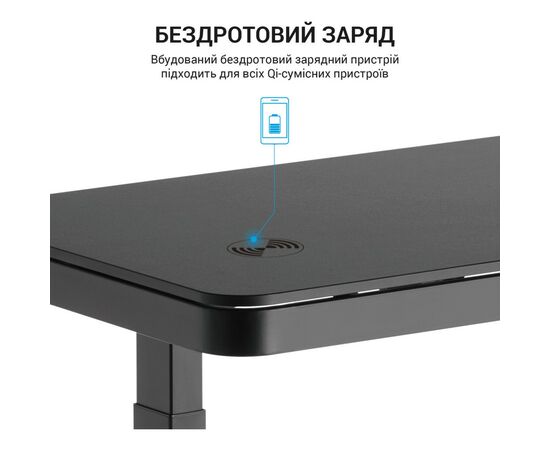 Компьютерный стол OfficePro ODE111B, изображение 6 Компьютерный стол OfficePro ODE111B, изображение 6