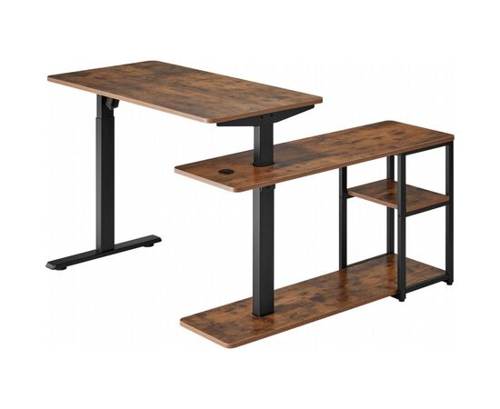 Компьютерный стол OfficePro ODE119WB Brown (ODE119WB), изображение 3