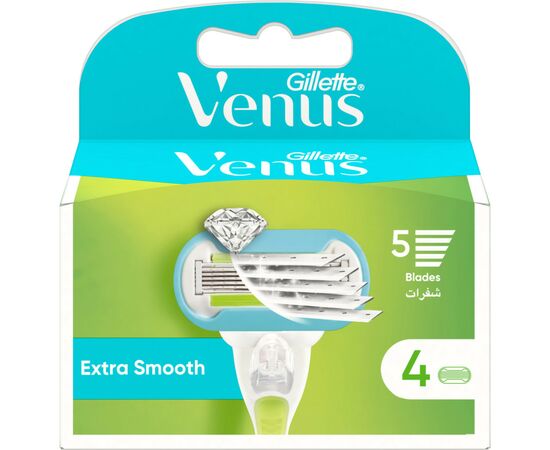 Сменные кассеты Gillette Venus Extra Smooth Embrace 4 шт. (7702018955527), изображение 2