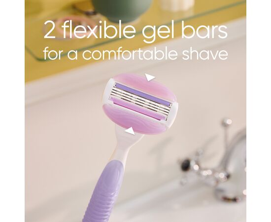 Сменные кассеты Gillette Venus ComfortGlide Breeze 2 шт. (7702018886432), изображение 2 Сменные кассеты Gillette Venus ComfortGlide Breeze 2 шт. (7702018886432), изображение 2
