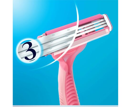Бритва Gillette Simply Venus 3 4 шт. (7702018465675), изображение 4 Бритва Gillette Simply Venus 3 4 шт. (7702018465675), изображение 4