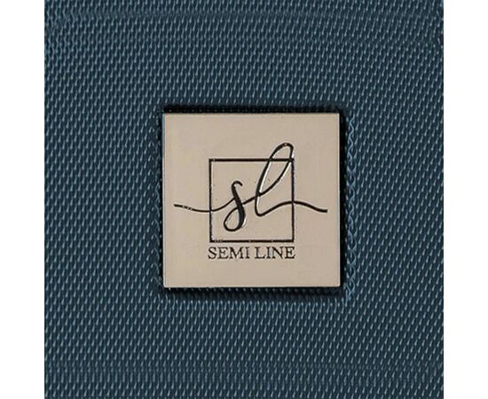 Чемодан Semi Line 20" (S) Blue/Brown (T5672-2) (DAS302674), изображение 8 Чемодан Semi Line 20" (S) Blue/Brown (T5672-2) (DAS302674), изображение 8