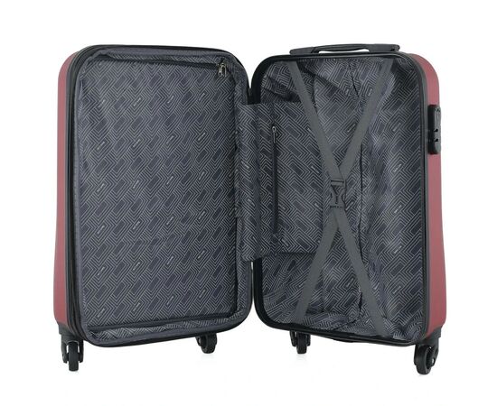 Валіза Semi Line 20" (S) Cherry (T5639-1) (DAS302608), зображення 6 Валіза Semi Line 20" (S) Cherry (T5639-1) (DAS302608), зображення 6