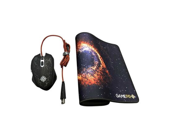 Мышка GamePro GS347 Combo 2 в 1 миша + ігрова поверхня (GS347), изображение 6 Мышка GamePro GS347 Combo 2 в 1 миша + ігрова поверхня (GS347), изображение 6