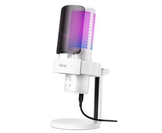 Микрофон Fifine A9W USB White (A9W), изображение 2 Микрофон Fifine A9W USB White (A9W), изображение 2