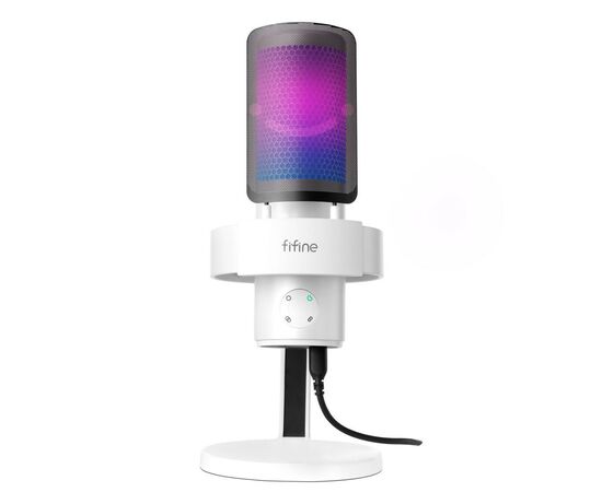 Мікрофон Fifine A9W USB White (A9W)