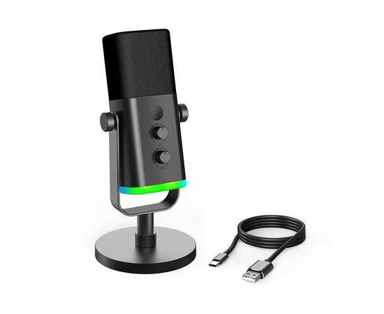 Микрофон Fifine AM8 USB Black (AM8), изображение 4 Микрофон Fifine AM8 USB Black (AM8), изображение 4