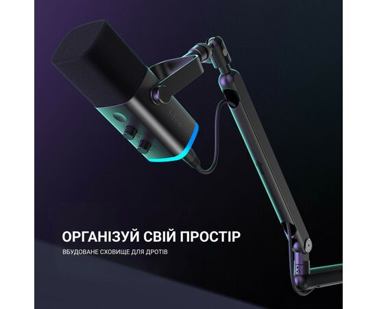 Мікрофон Fifine TAM8 USB Black (TAM8), зображення 9 Мікрофон Fifine TAM8 USB Black (TAM8), зображення 9