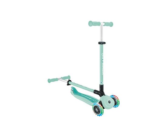 Самокат Globber Go Up Active 1+ до 20/50 кг Led мятный (744-206), изображение 4 Самокат Globber Go Up Active 1+ до 20/50 кг Led мятный (744-206), изображение 4