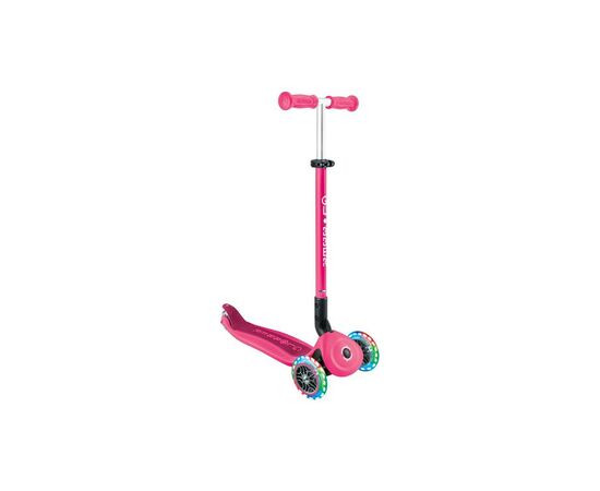 Самокат Globber Go Up Active 1+ до 20/50 кг Led фисташково-розовый (744-110), изображение 2 Самокат Globber Go Up Active 1+ до 20/50 кг Led фисташково-розовый (744-110), изображение 2
