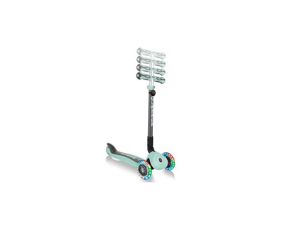 Самокат Globber Go Up Deluxe Lights 5 в 1 Led мятный (646-206), изображение 6 Самокат Globber Go Up Deluxe Lights 5 в 1 Led мятный (646-206), изображение 6