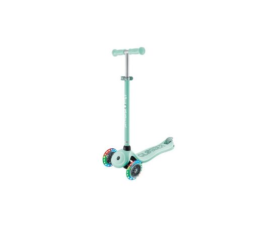 Самокат Globber Go Up Sporty Led мятно-фисташковый (452-706-4), изображение 3 Самокат Globber Go Up Sporty Led мятно-фисташковый (452-706-4), изображение 3