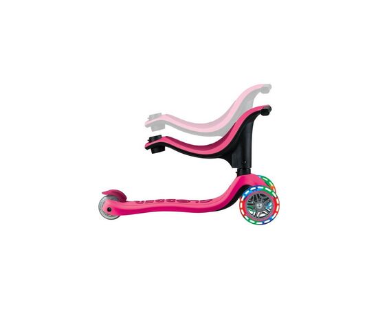 Самокат Globber Go Up Sporty Led пурпурно-розовый (452-610-4), изображение 8 Самокат Globber Go Up Sporty Led пурпурно-розовый (452-610-4), изображение 8