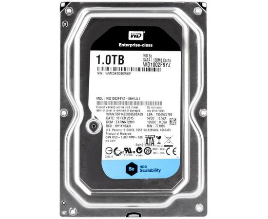 Жесткий диск 3.5" 1TB WD (WD1002F9YZ), изображение 3 Жесткий диск 3.5" 1TB WD (WD1002F9YZ), изображение 3