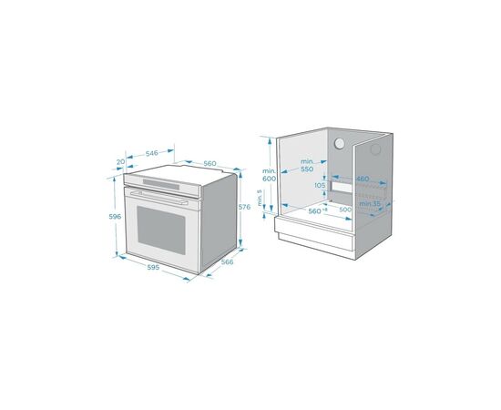 Духовой шкаф Interline OEG 731 ETH BA, изображение 12 Духовой шкаф Interline OEG 731 ETH BA, изображение 12