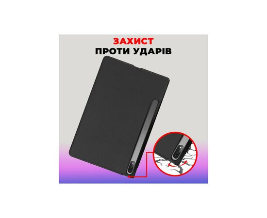 Чохол до планшета AirOn Premium Lenovo Tab P12 Pro + Film black (4822352781108), зображення 5 Чохол до планшета AirOn Premium Lenovo Tab P12 Pro + Film black (4822352781108), зображення 5