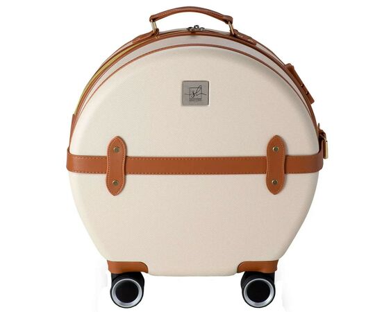 Чемодан Semi Line 20" (S) Ecru/Brown (T5670-2) (DAS302666), изображение 2 Чемодан Semi Line 20" (S) Ecru/Brown (T5670-2) (DAS302666), изображение 2
