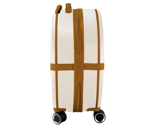 Чемодан Semi Line 20" (S) Ecru/Brown (T5670-2) (DAS302666), изображение 4 Чемодан Semi Line 20" (S) Ecru/Brown (T5670-2) (DAS302666), изображение 4