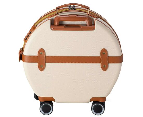 Чемодан Semi Line 20" (S) Ecru/Brown (T5670-2) (DAS302666), изображение 5 Чемодан Semi Line 20" (S) Ecru/Brown (T5670-2) (DAS302666), изображение 5