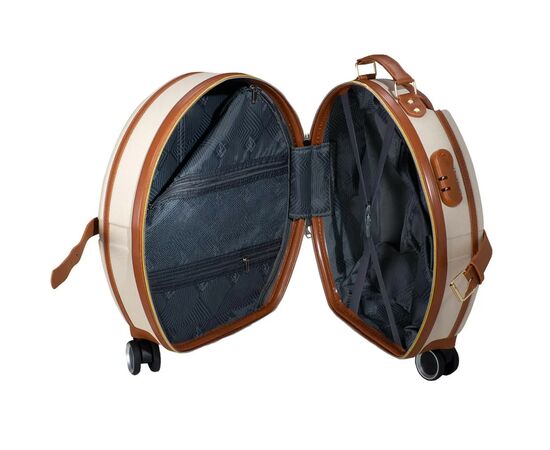 Чемодан Semi Line 20" (S) Ecru/Brown (T5670-2) (DAS302666), изображение 6 Чемодан Semi Line 20" (S) Ecru/Brown (T5670-2) (DAS302666), изображение 6