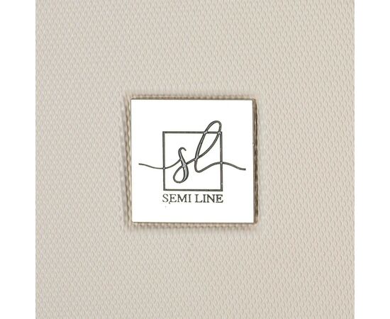Чемодан Semi Line 20" (S) Ecru/Brown (T5670-2) (DAS302666), изображение 8 Чемодан Semi Line 20" (S) Ecru/Brown (T5670-2) (DAS302666), изображение 8