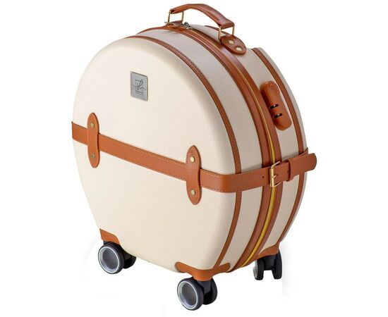 Чемодан Semi Line 20" (S) Ecru/Brown (T5670-2) (DAS302666)