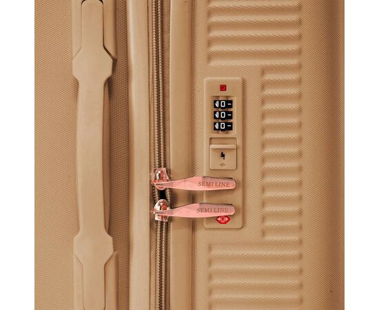 Валіза Semi Line 20" (S) Gold (T5663-3) (DAS302640), зображення 7 Валіза Semi Line 20" (S) Gold (T5663-3) (DAS302640), зображення 7