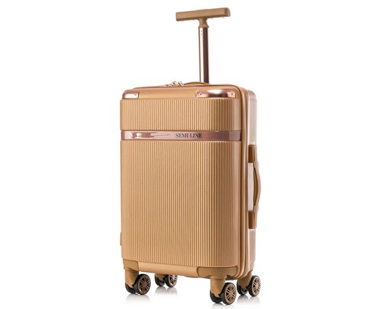 Чемодан Semi Line 20" (S) Gold (T5667-2) (DAS302654)