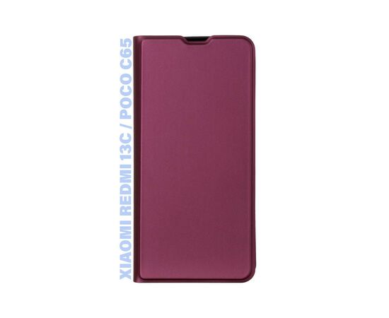 Чохол до мобільного телефона BeCover Exclusive New Style Xiaomi Redmi 13C / Poco C65 Red Wine (711196)