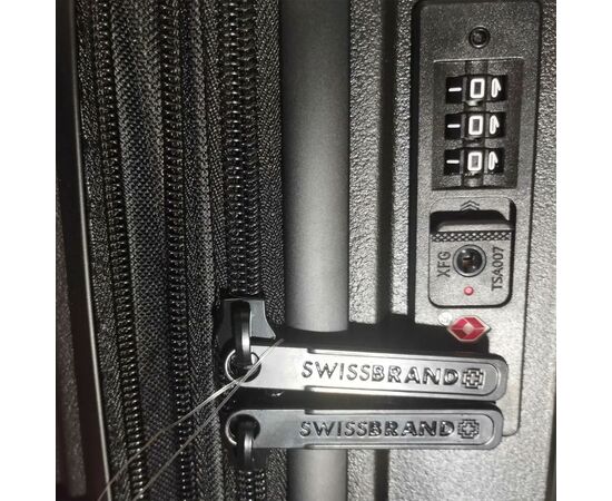 Чемодан Swissbrand Eden (S) Black (SWB_LHEDE001S) (DAS302503), изображение 4