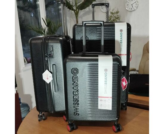 Чемодан Swissbrand Enstone (S) Black (SWB_LHENS001S) (DAS302518), изображение 2 Чемодан Swissbrand Enstone (S) Black (SWB_LHENS001S) (DAS302518), изображение 2