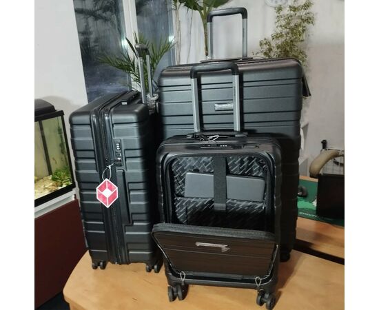 Чемодан Swissbrand Freya (S) Black (SWB_LHFRE001S) (DAS302524), изображение 2 Чемодан Swissbrand Freya (S) Black (SWB_LHFRE001S) (DAS302524), изображение 2