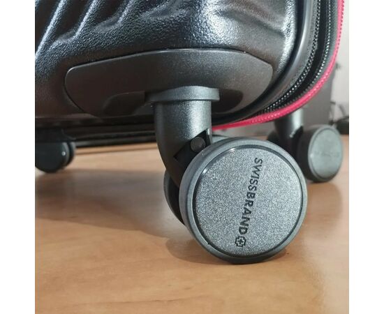 Чемодан Swissbrand Nara (S) Black/Red (SWB_LHNAA010S) (DAS302539), изображение 4 Чемодан Swissbrand Nara (S) Black/Red (SWB_LHNAA010S) (DAS302539), изображение 4