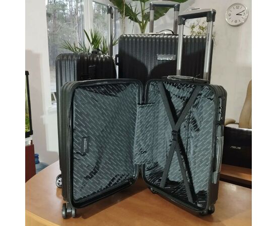 Чемодан Swissbrand Riga 2.0 (S) Black (SWB_LHRIG001S) (DAS302555), изображение 3 Чемодан Swissbrand Riga 2.0 (S) Black (SWB_LHRIG001S) (DAS302555), изображение 3