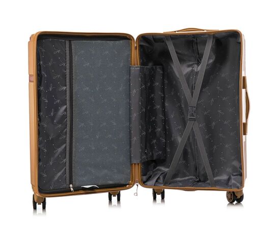 Чемодан Semi Line 24" (M) Gold (T5667-3) (DAS302655), изображение 6 Чемодан Semi Line 24" (M) Gold (T5667-3) (DAS302655), изображение 6
