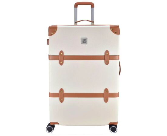 Чемодан Semi Line 28" (L) Ecru/Brown (T5670-4) (DAS302668), изображение 2 Чемодан Semi Line 28" (L) Ecru/Brown (T5670-4) (DAS302668), изображение 2