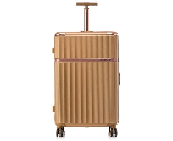 Чемодан Semi Line 28" (L) Gold (T5667-4) (DAS302656), изображение 2 Чемодан Semi Line 28" (L) Gold (T5667-4) (DAS302656), изображение 2