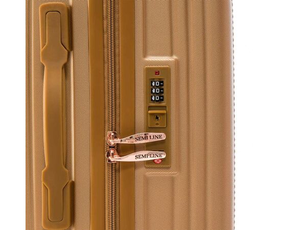 Чемодан Semi Line 28" (L) Gold (T5667-4) (DAS302656), изображение 7 Чемодан Semi Line 28" (L) Gold (T5667-4) (DAS302656), изображение 7