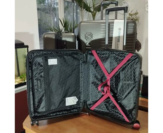 Чемодан Swissbrand Enstone (M) Grey (SWB_LHENS801M) (DAS302522), изображение 3 Чемодан Swissbrand Enstone (M) Grey (SWB_LHENS801M) (DAS302522), изображение 3