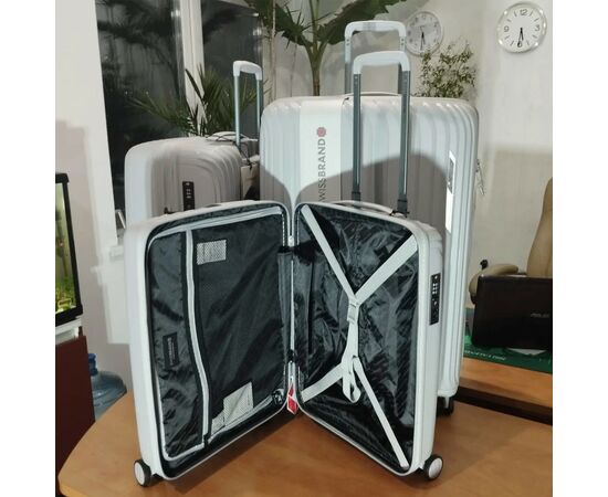 Чемодан Swissbrand Narberth (M) Grey (SWB_LHNAR801M) (DAS302550), изображение 3 Чемодан Swissbrand Narberth (M) Grey (SWB_LHNAR801M) (DAS302550), изображение 3