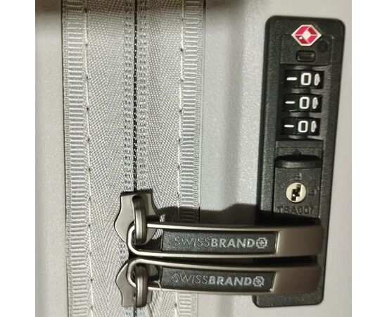 Чемодан Swissbrand Narberth (M) Grey (SWB_LHNAR801M) (DAS302550), изображение 4 Чемодан Swissbrand Narberth (M) Grey (SWB_LHNAR801M) (DAS302550), изображение 4