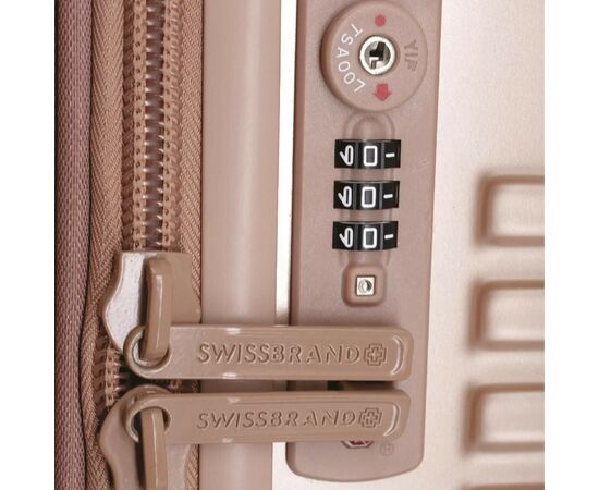 Чемодан Swissbrand Rome (M) Rose Gold (SWB_LHROM003M) (DAS302561), изображение 4 Чемодан Swissbrand Rome (M) Rose Gold (SWB_LHROM003M) (DAS302561), изображение 4