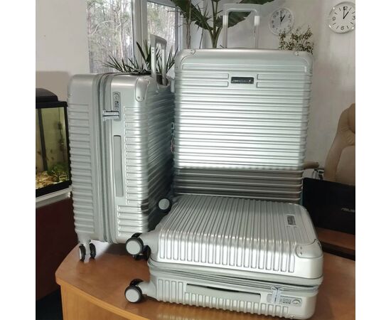 Чемодан Swissbrand Rome (M) Silver (SWB_LHROM002M) (DAS302558), изображение 2 Чемодан Swissbrand Rome (M) Silver (SWB_LHROM002M) (DAS302558), изображение 2