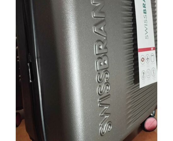 Валіза Swissbrand Enstone (L) Grey (SWB_LHENS801L) (DAS302523), зображення 6 Валіза Swissbrand Enstone (L) Grey (SWB_LHENS801L) (DAS302523), зображення 6