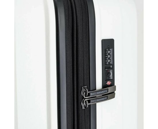 Чемодан Swissbrand Malden (L) White (SWB_LHMAL889L) (DAS302538), изображение 3 Чемодан Swissbrand Malden (L) White (SWB_LHMAL889L) (DAS302538), изображение 3