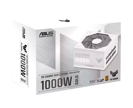 Блок питания ASUS 1000W TUF-GAMING-1000G-WHITE PCIE5 (90YE00S5-B0NA00), изображение 12 Блок питания ASUS 1000W TUF-GAMING-1000G-WHITE PCIE5 (90YE00S5-B0NA00), изображение 12